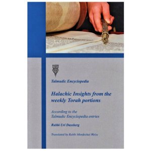 Picture of Halachic Insights From the Weekly Torah Portions [Hardcover]